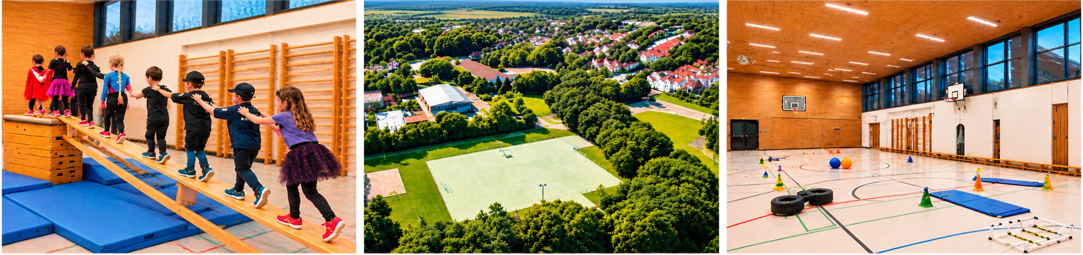 Gymnastik und Sportangebote des SV Walpertskirchen in der Turnhalle