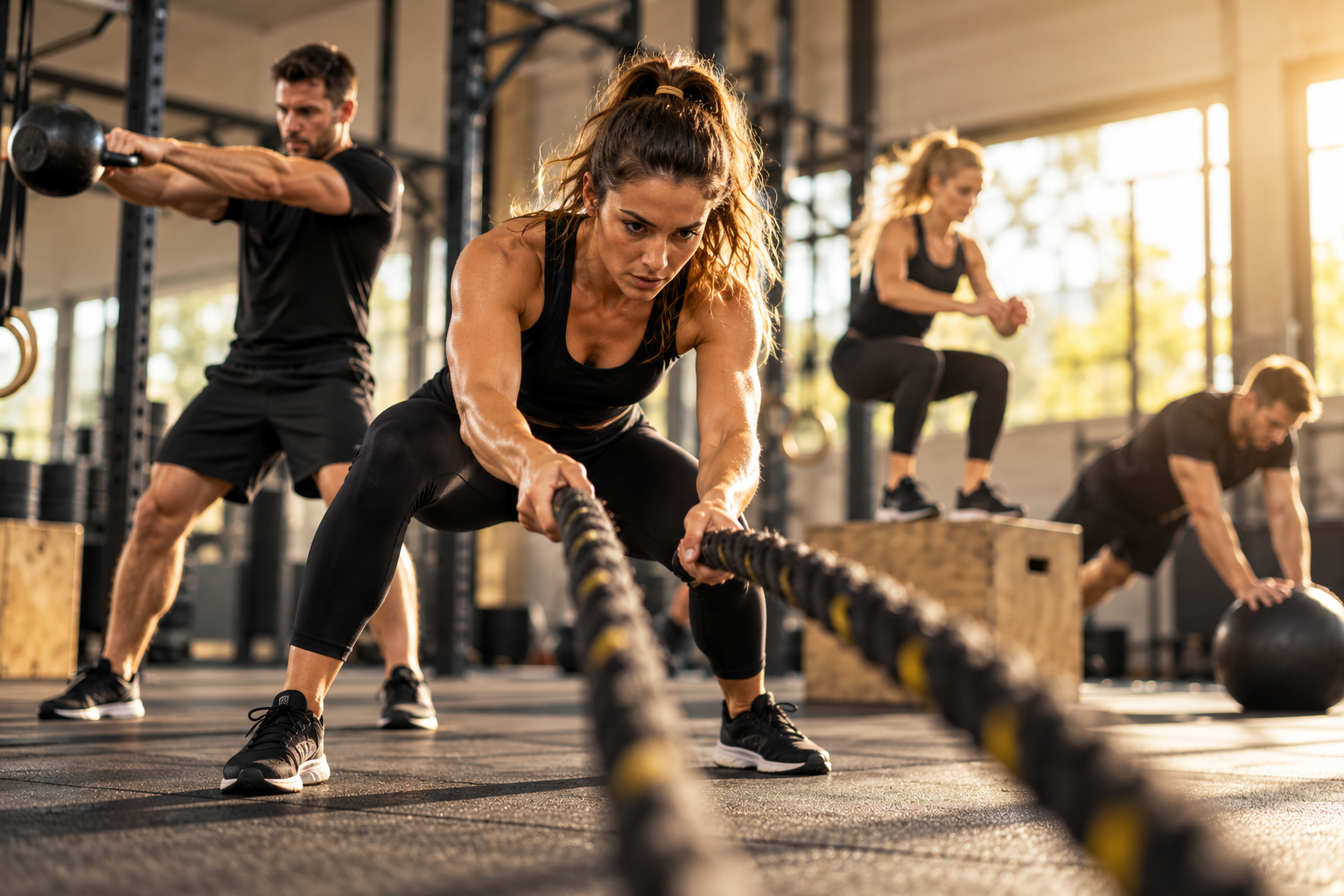 4XF CrossTraining beim SV Walpertskirchen mit funktionellem Kraft- und Ausdauertraining